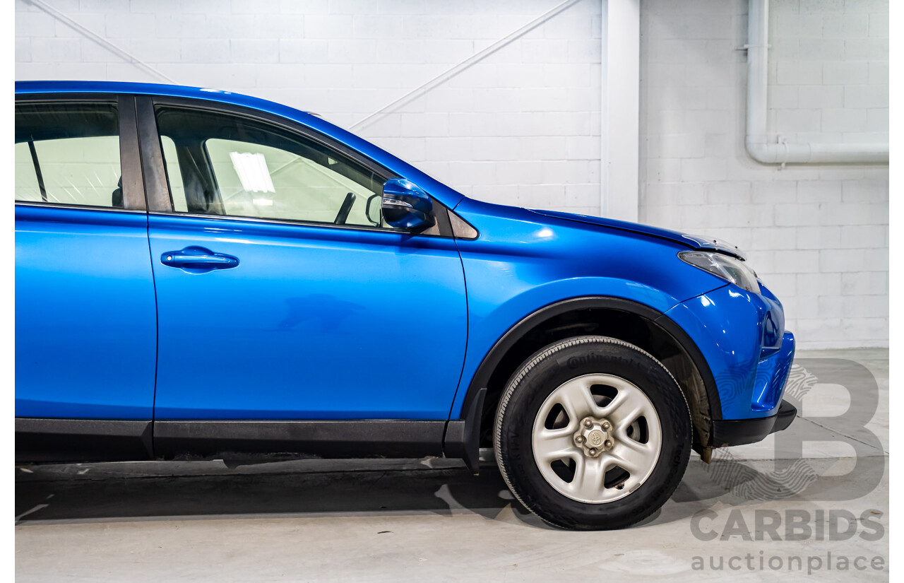 5/2017 Toyota Rav4 GX ZSA42R MY17 4d Wagon Metallic Blue 2.0L