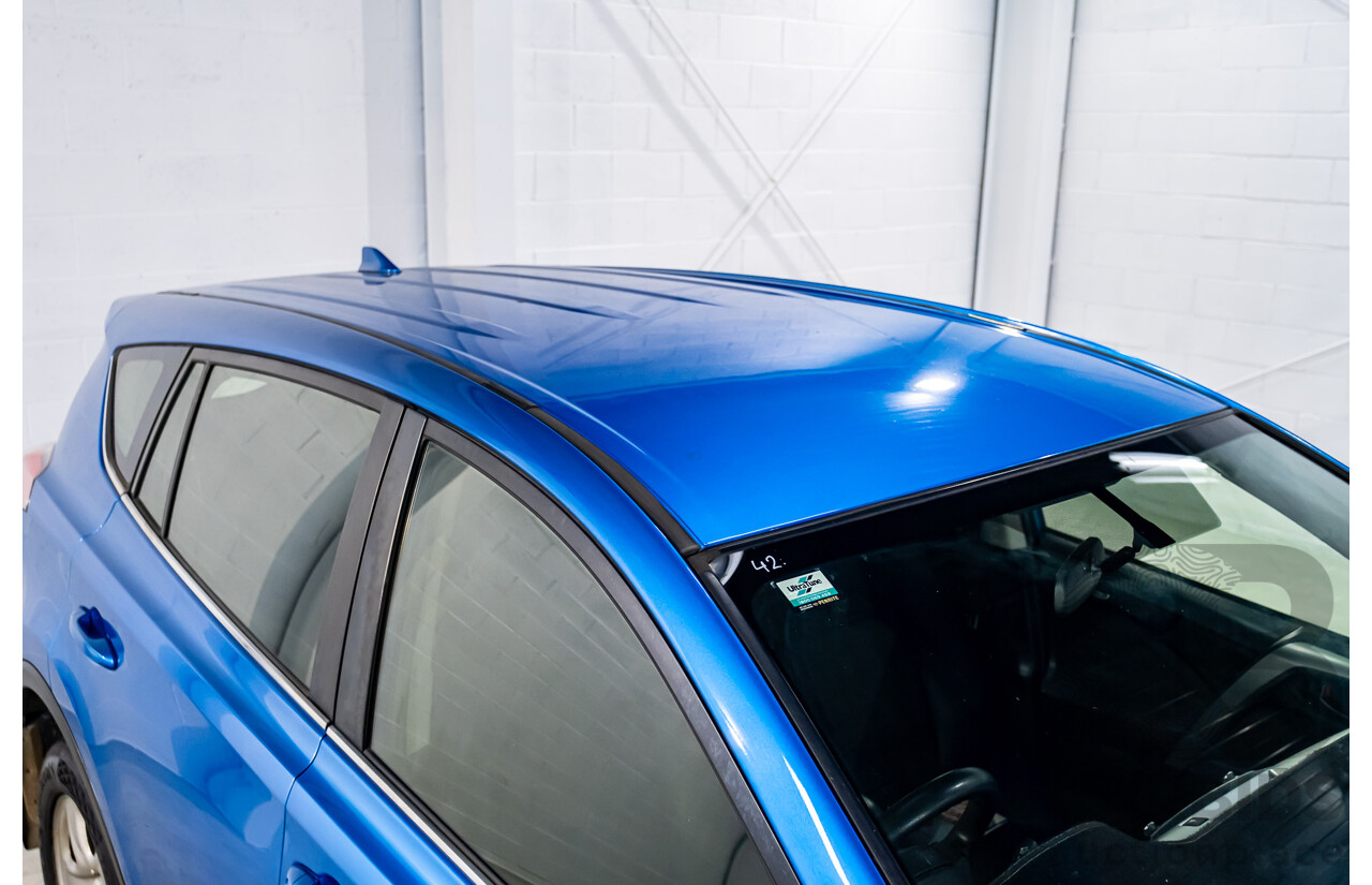 5/2017 Toyota Rav4 GX ZSA42R MY17 4d Wagon Metallic Blue 2.0L