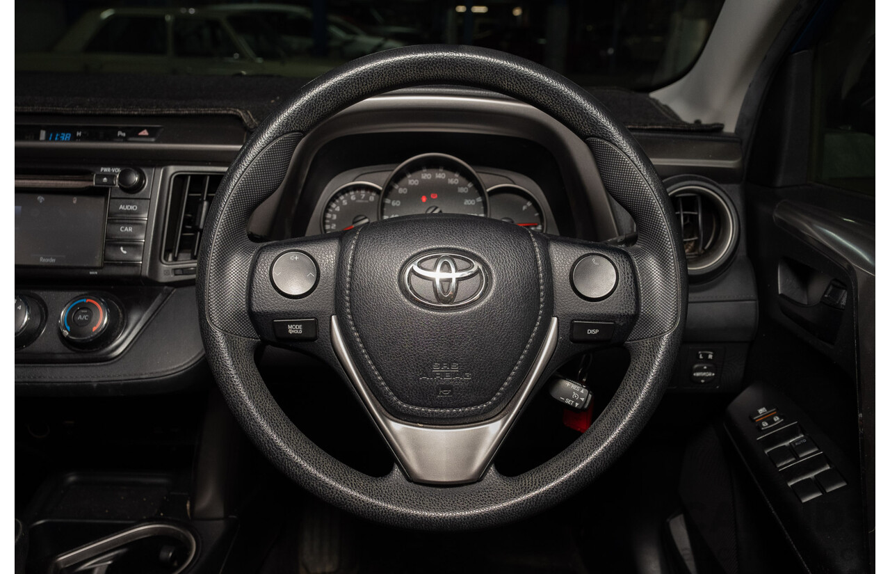 5/2017 Toyota Rav4 GX ZSA42R MY17 4d Wagon Metallic Blue 2.0L