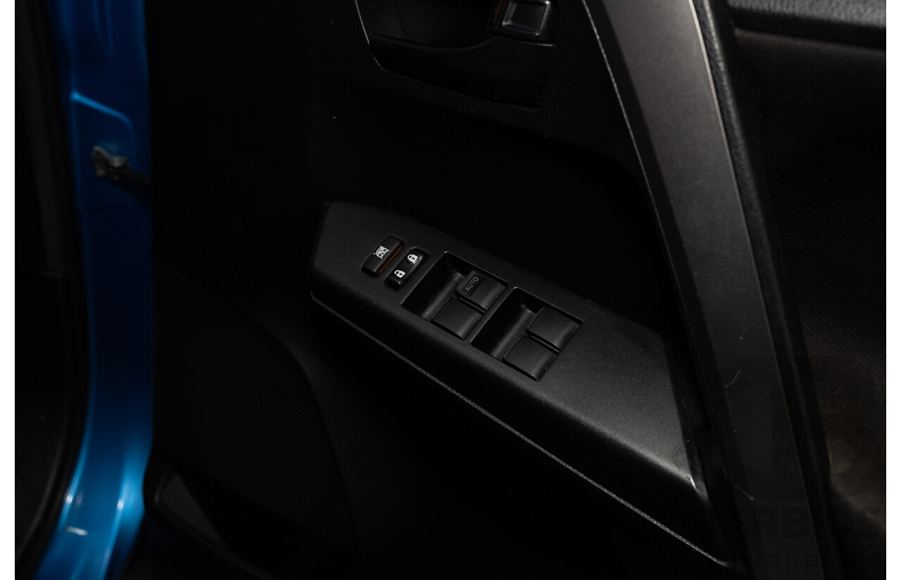 5/2017 Toyota Rav4 GX ZSA42R MY17 4d Wagon Metallic Blue 2.0L