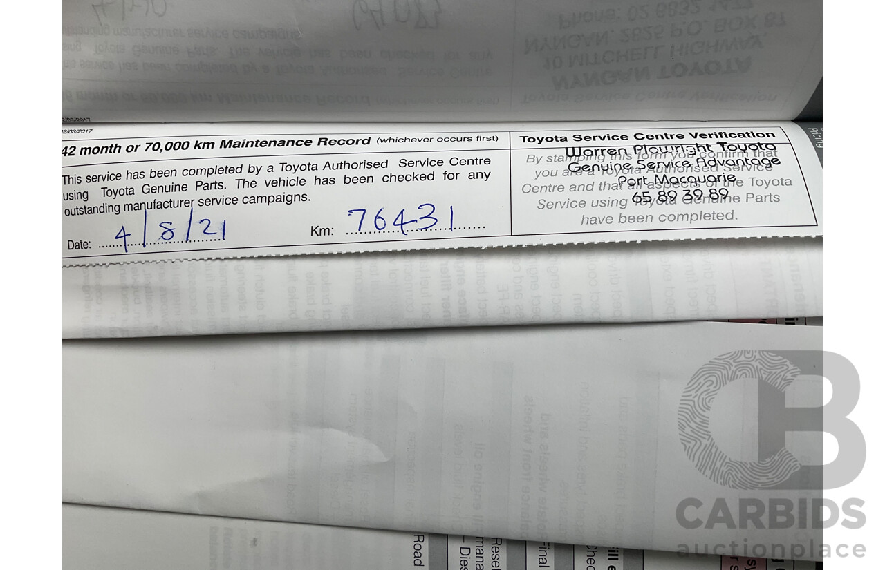 5/2017 Toyota Rav4 GX ZSA42R MY17 4d Wagon Metallic Blue 2.0L