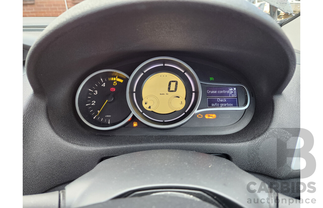 04/2012 Renault Megane DYNAMIQUE 1.5dCi FWD X32 5D Hatchback Black 1.5L