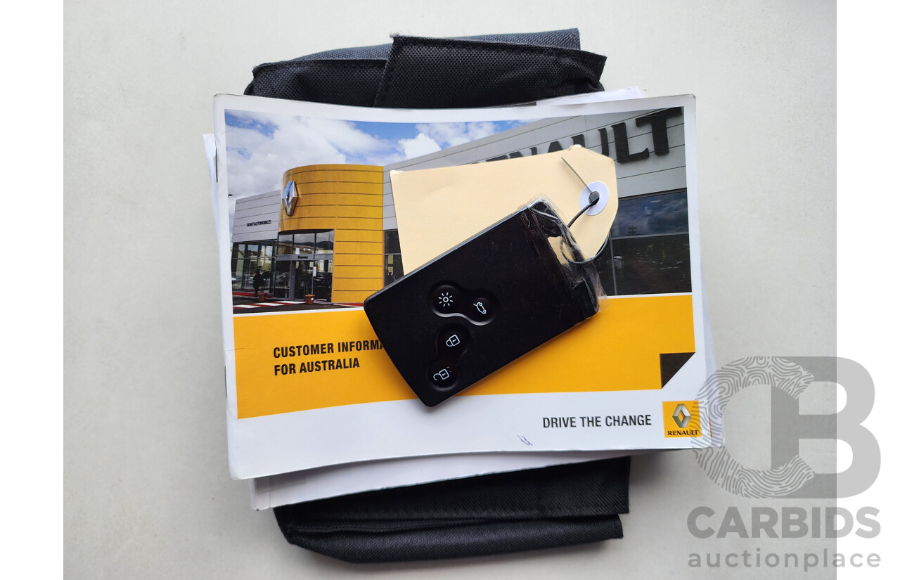 04/2012 Renault Megane DYNAMIQUE 1.5dCi FWD X32 5D Hatchback Black 1.5L