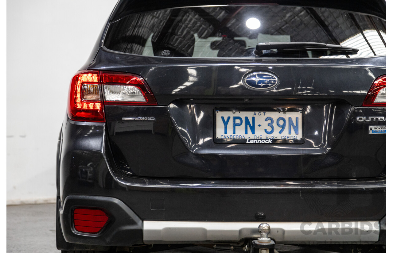 2/2016 Subaru Outback 2.0D Premium (AWD) MY16 5Gen 4d Wagon Grey Turbo Diesel 2.0L