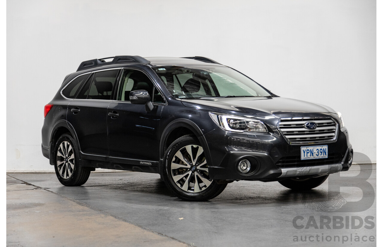 2/2016 Subaru Outback 2.0D Premium (AWD) MY16 5Gen 4d Wagon Grey Turbo Diesel 2.0L