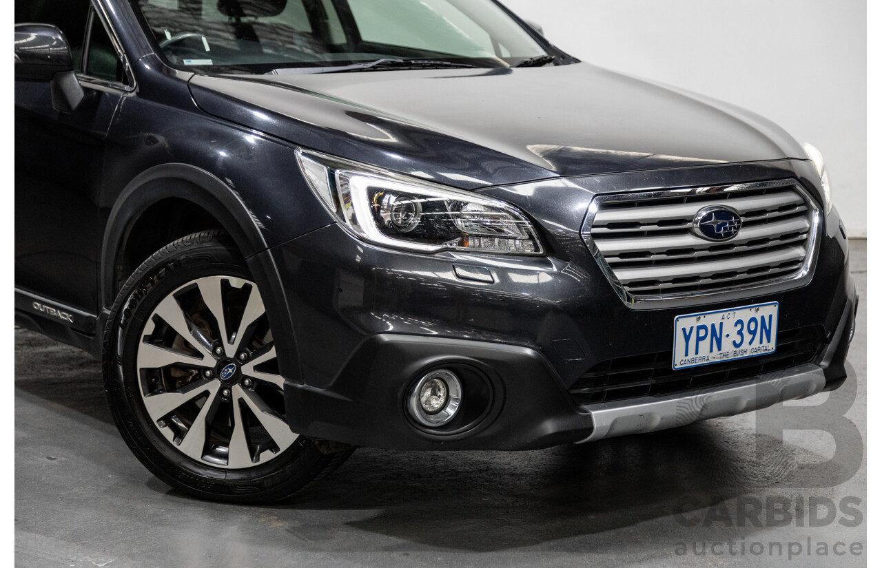 2/2016 Subaru Outback 2.0D Premium (AWD) MY16 5Gen 4d Wagon Grey Turbo Diesel 2.0L