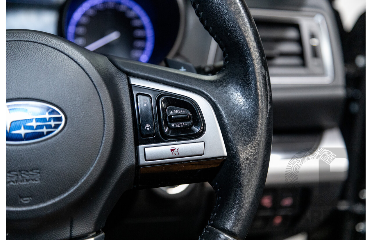 2/2016 Subaru Outback 2.0D Premium (AWD) MY16 5Gen 4d Wagon Grey Turbo Diesel 2.0L