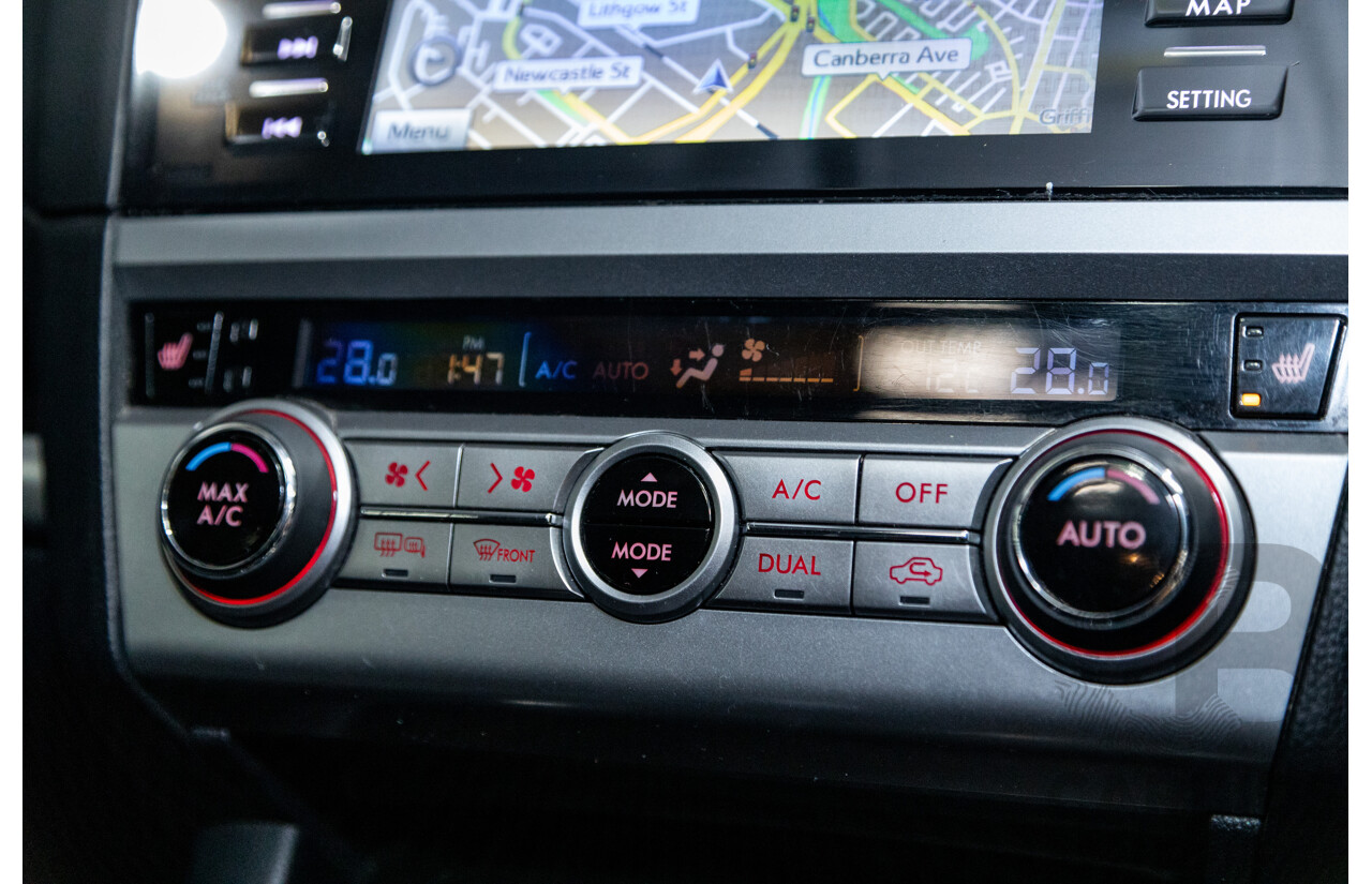 2/2016 Subaru Outback 2.0D Premium (AWD) MY16 5Gen 4d Wagon Grey Turbo Diesel 2.0L