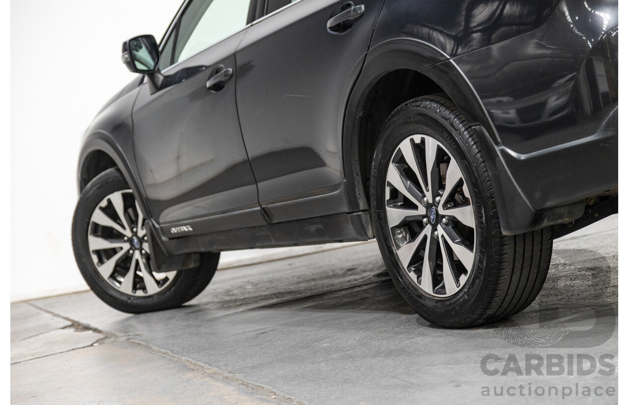 2/2016 Subaru Outback 2.0D Premium (AWD) MY16 5Gen 4d Wagon Grey Turbo Diesel 2.0L