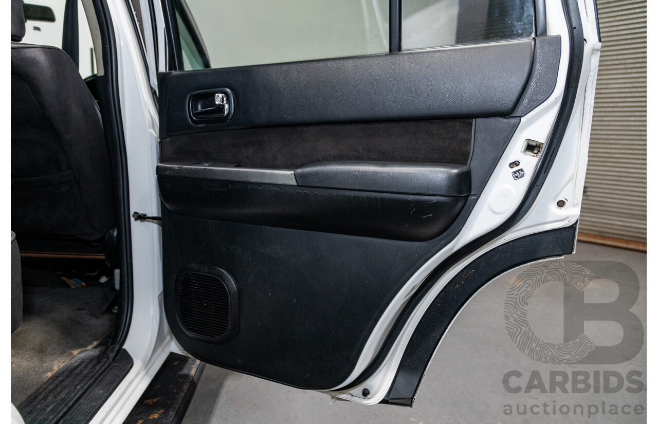 10/2004 Nissan Patrol ST (4x4) GU IV 4d Wagon White Turbo Diesel 3.0L