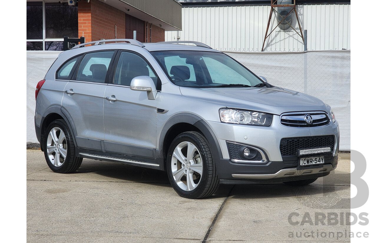10/2014 Holden Captiva 7 LTZ (AWD) AWD CG MY14 4D Wagon Silver 2.2L