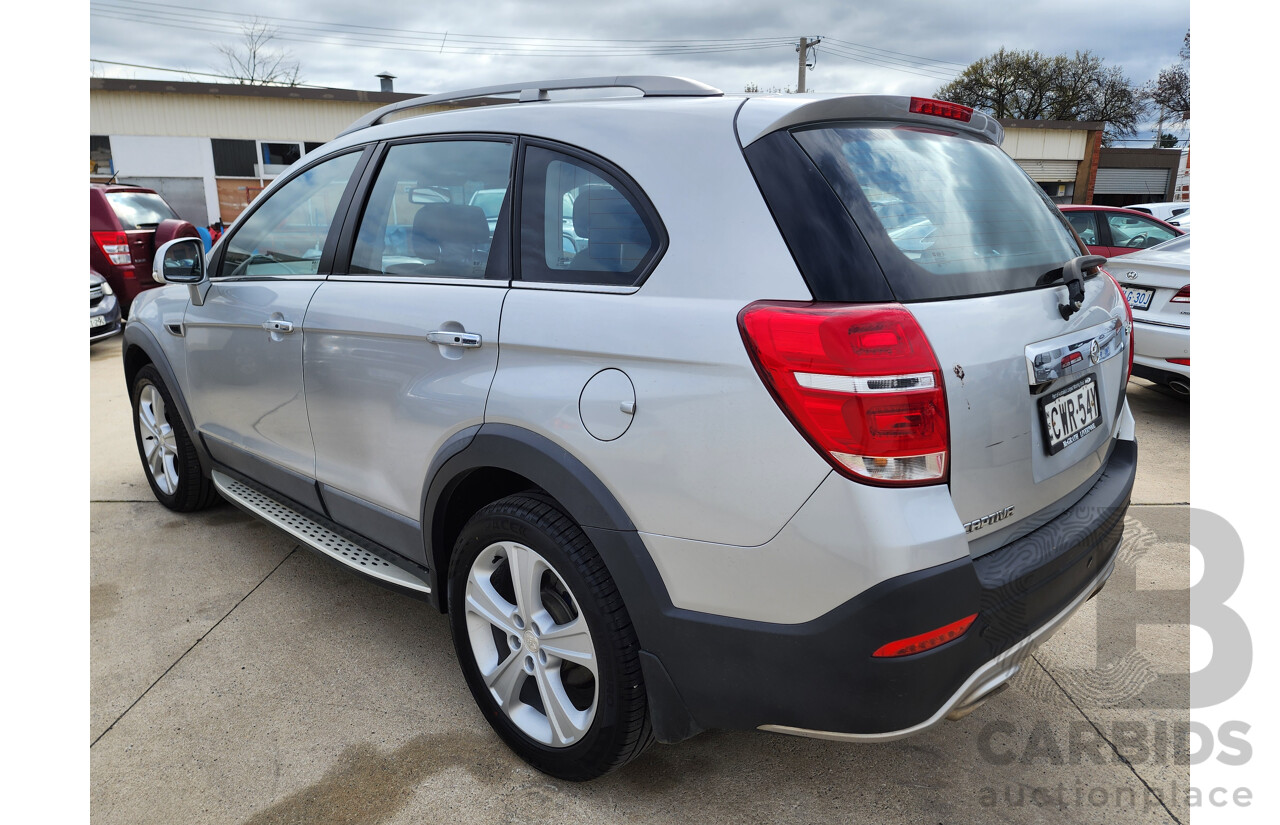 10/2014 Holden Captiva 7 LTZ (AWD) AWD CG MY14 4D Wagon Silver 2.2L