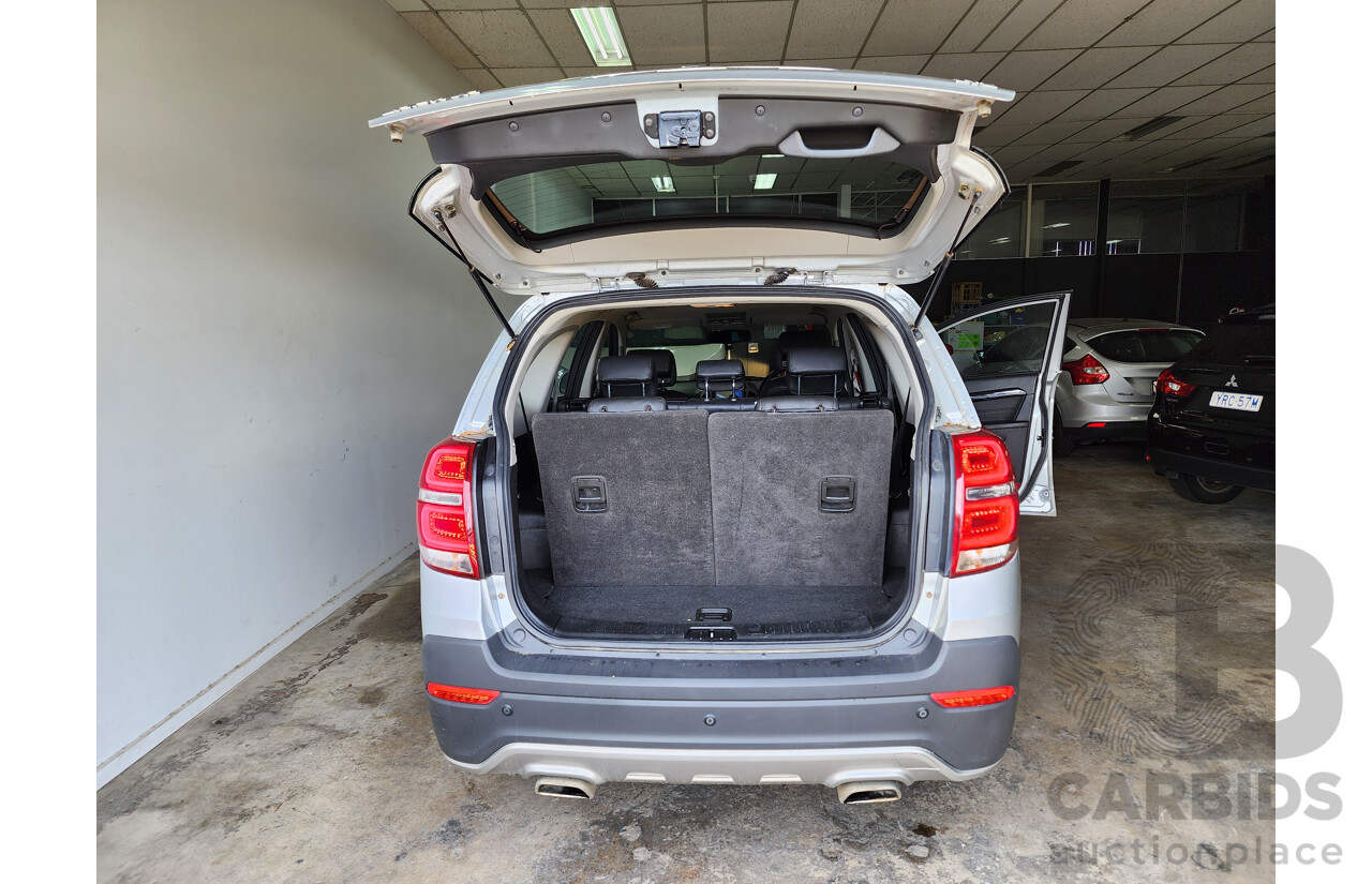 10/2014 Holden Captiva 7 LTZ (AWD) AWD CG MY14 4D Wagon Silver 2.2L