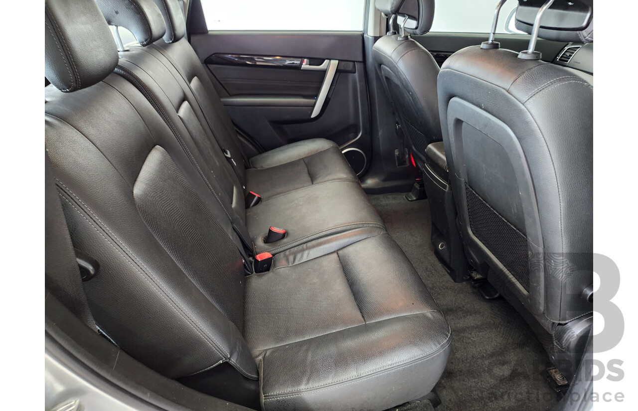 10/2014 Holden Captiva 7 LTZ (AWD) AWD CG MY14 4D Wagon Silver 2.2L