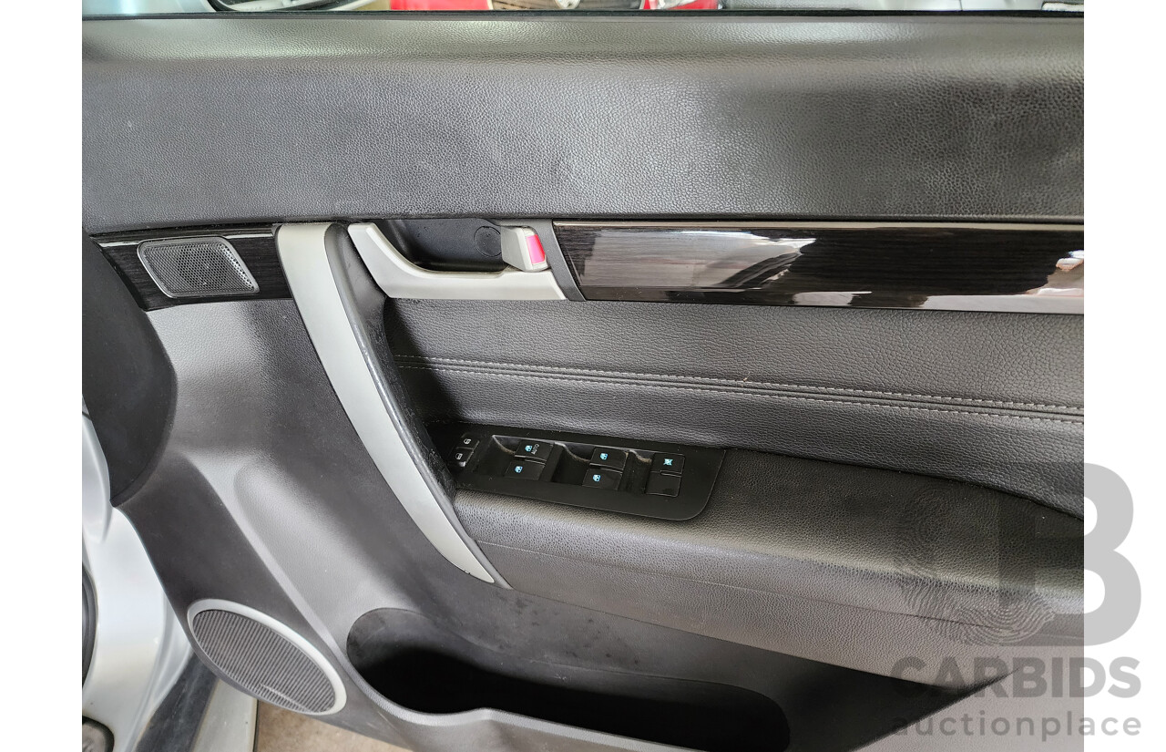 10/2014 Holden Captiva 7 LTZ (AWD) AWD CG MY14 4D Wagon Silver 2.2L