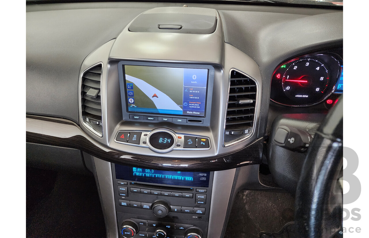 10/2014 Holden Captiva 7 LTZ (AWD) AWD CG MY14 4D Wagon Silver 2.2L