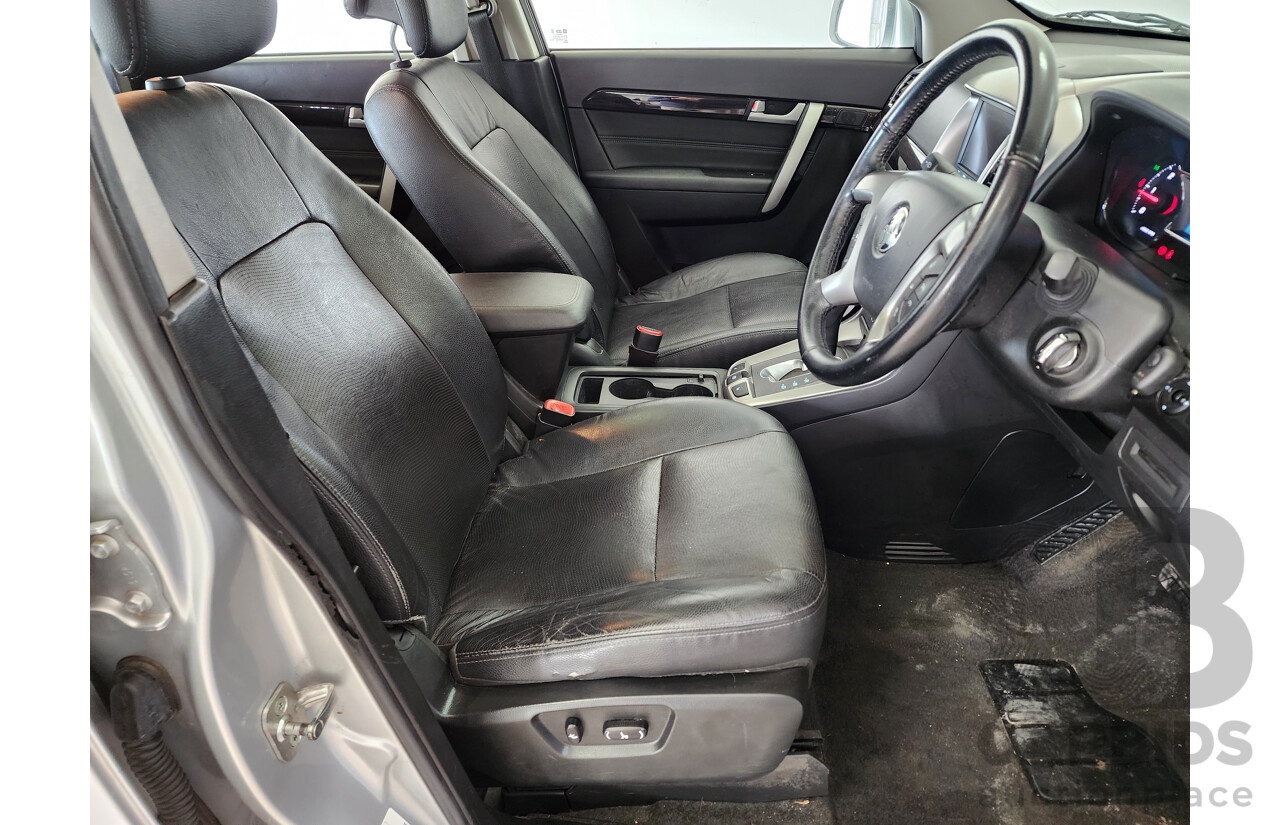 10/2014 Holden Captiva 7 LTZ (AWD) AWD CG MY14 4D Wagon Silver 2.2L