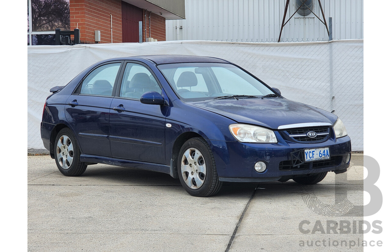 02/2006 Kia Cerato  FWD LD 4D Sedan Blue 2.0L