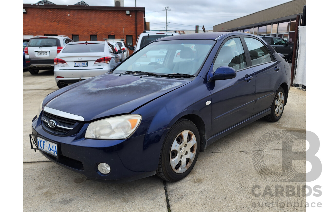 02/2006 Kia Cerato  FWD LD 4D Sedan Blue 2.0L