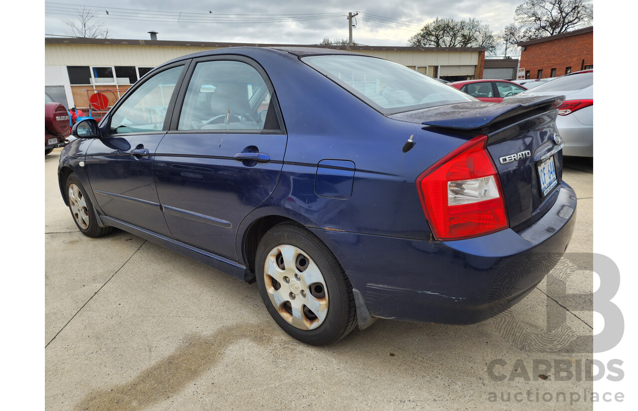 02/2006 Kia Cerato  FWD LD 4D Sedan Blue 2.0L