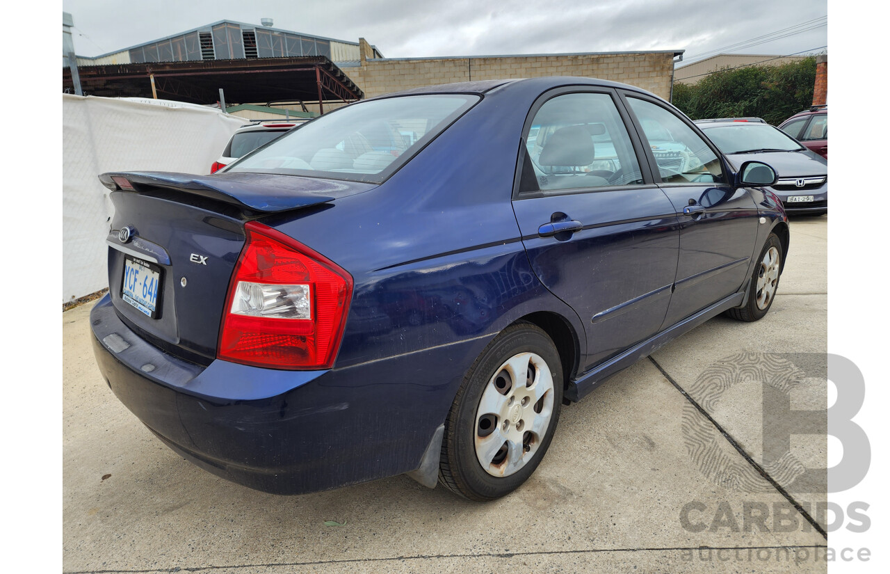 02/2006 Kia Cerato  FWD LD 4D Sedan Blue 2.0L