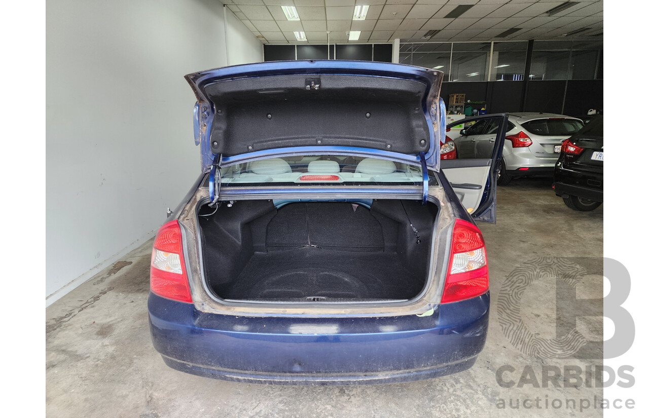 02/2006 Kia Cerato  FWD LD 4D Sedan Blue 2.0L