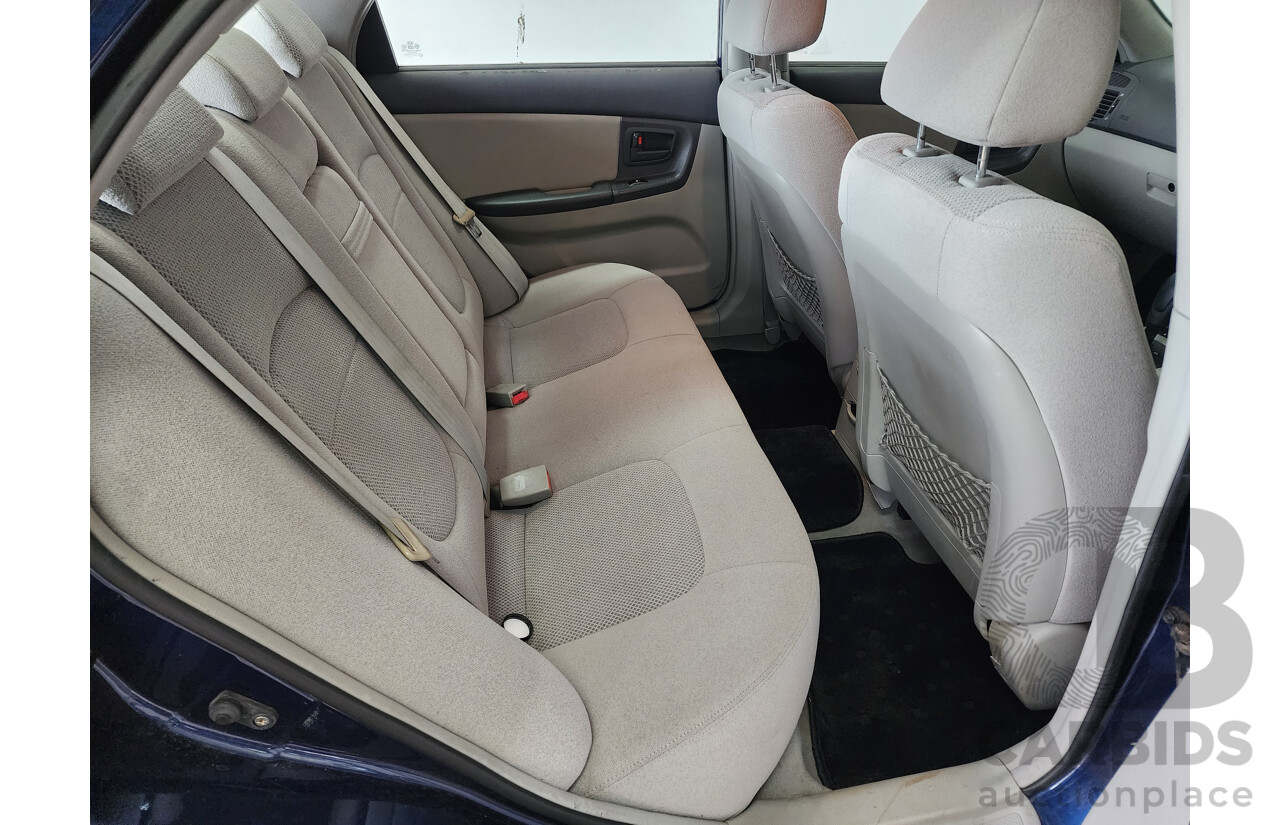 02/2006 Kia Cerato  FWD LD 4D Sedan Blue 2.0L
