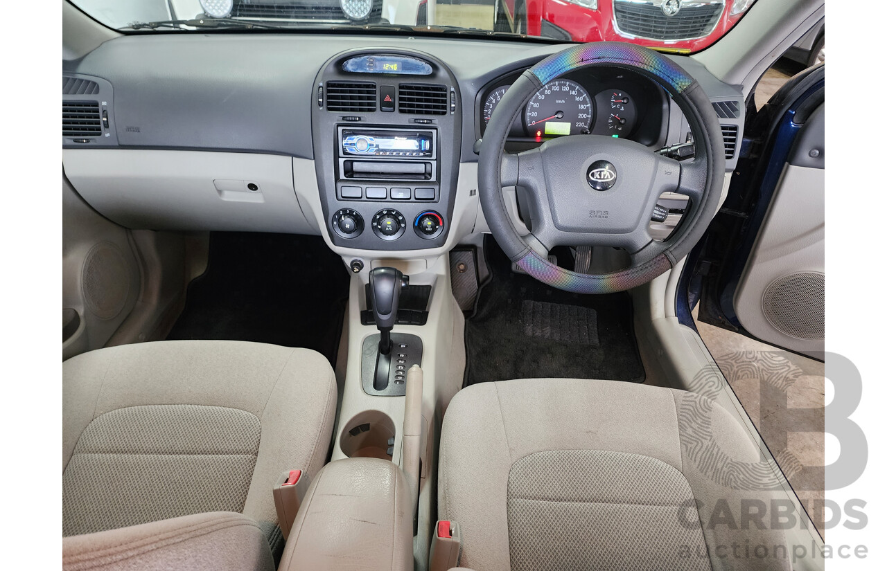 02/2006 Kia Cerato  FWD LD 4D Sedan Blue 2.0L