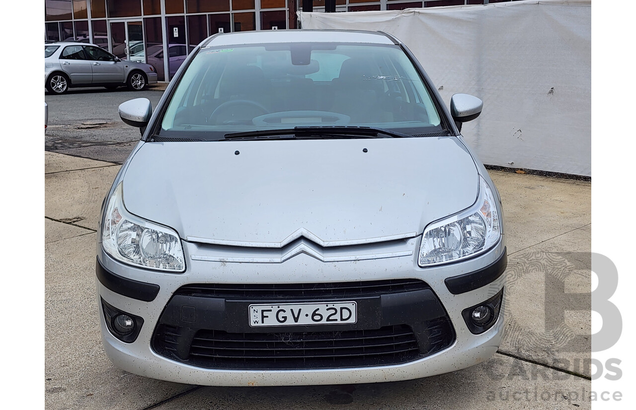 09/2010 Citroen C4 HDi FWD MY09 5D Hatchback Silver 1.6L