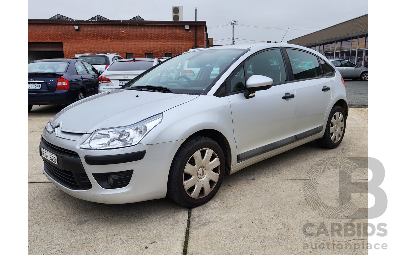09/2010 Citroen C4 HDi FWD MY09 5D Hatchback Silver 1.6L