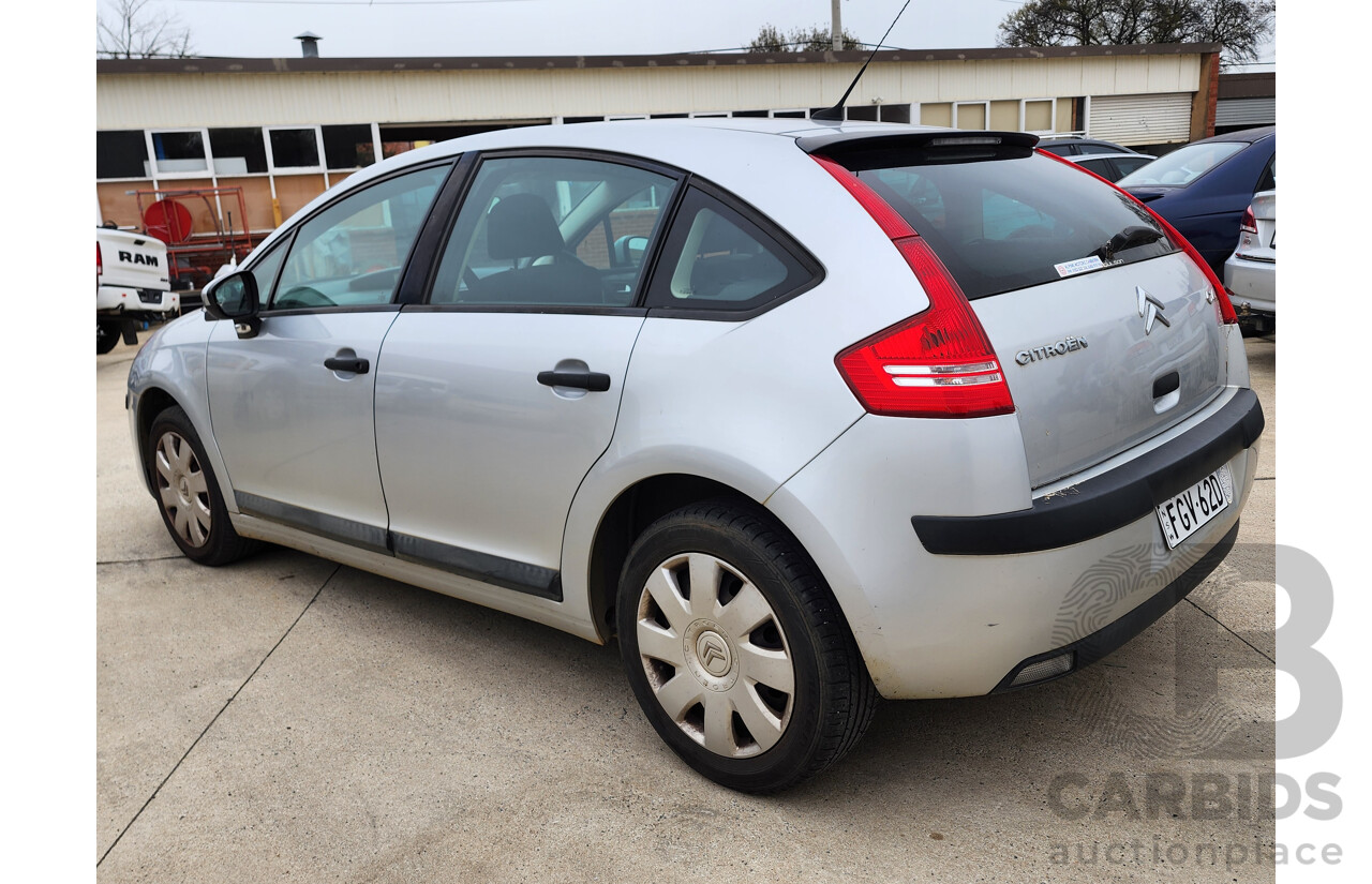 09/2010 Citroen C4 HDi FWD MY09 5D Hatchback Silver 1.6L