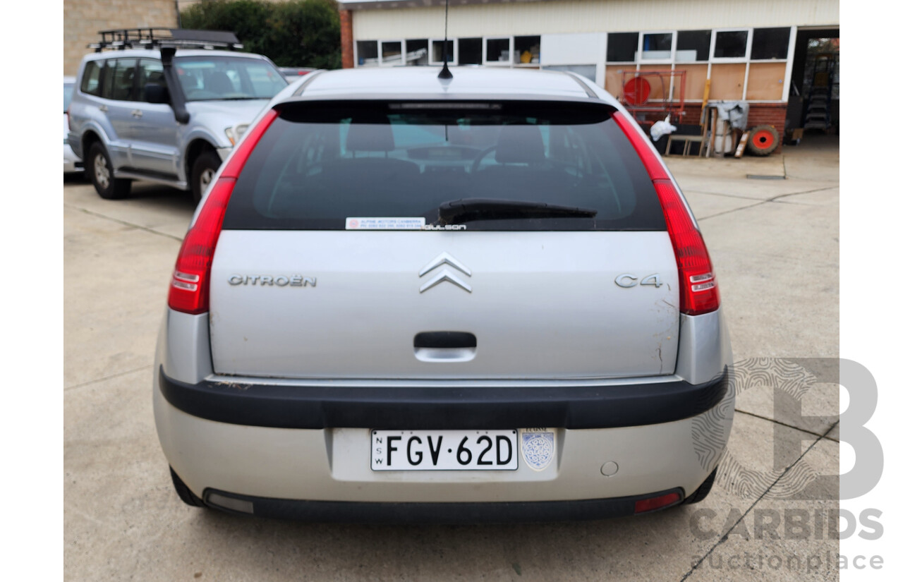 09/2010 Citroen C4 HDi FWD MY09 5D Hatchback Silver 1.6L