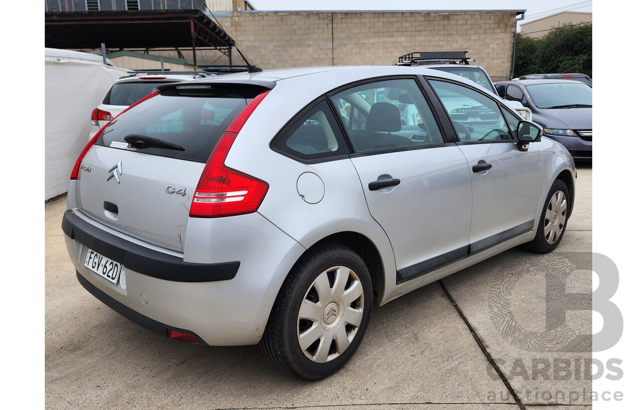 09/2010 Citroen C4 HDi FWD MY09 5D Hatchback Silver 1.6L