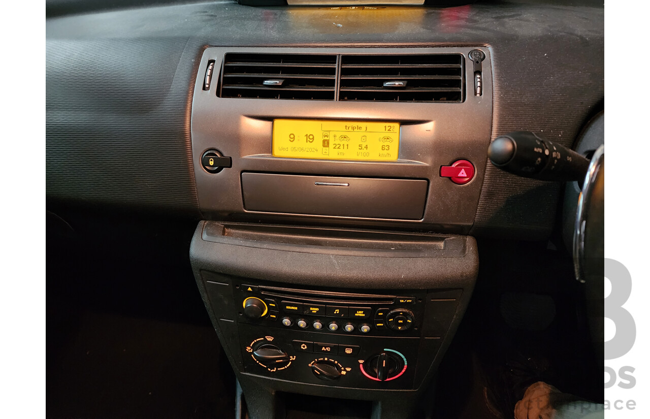 09/2010 Citroen C4 HDi FWD MY09 5D Hatchback Silver 1.6L