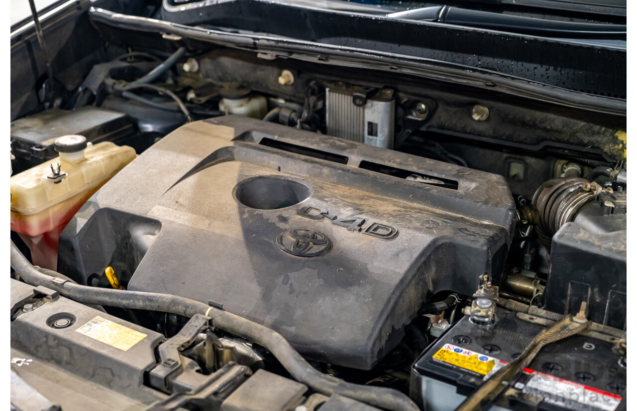 12/2014 Toyota Rav4 GX (4x4) ALA49R 4d Wagon Metallic Grey Turbo Diesel 2.2L