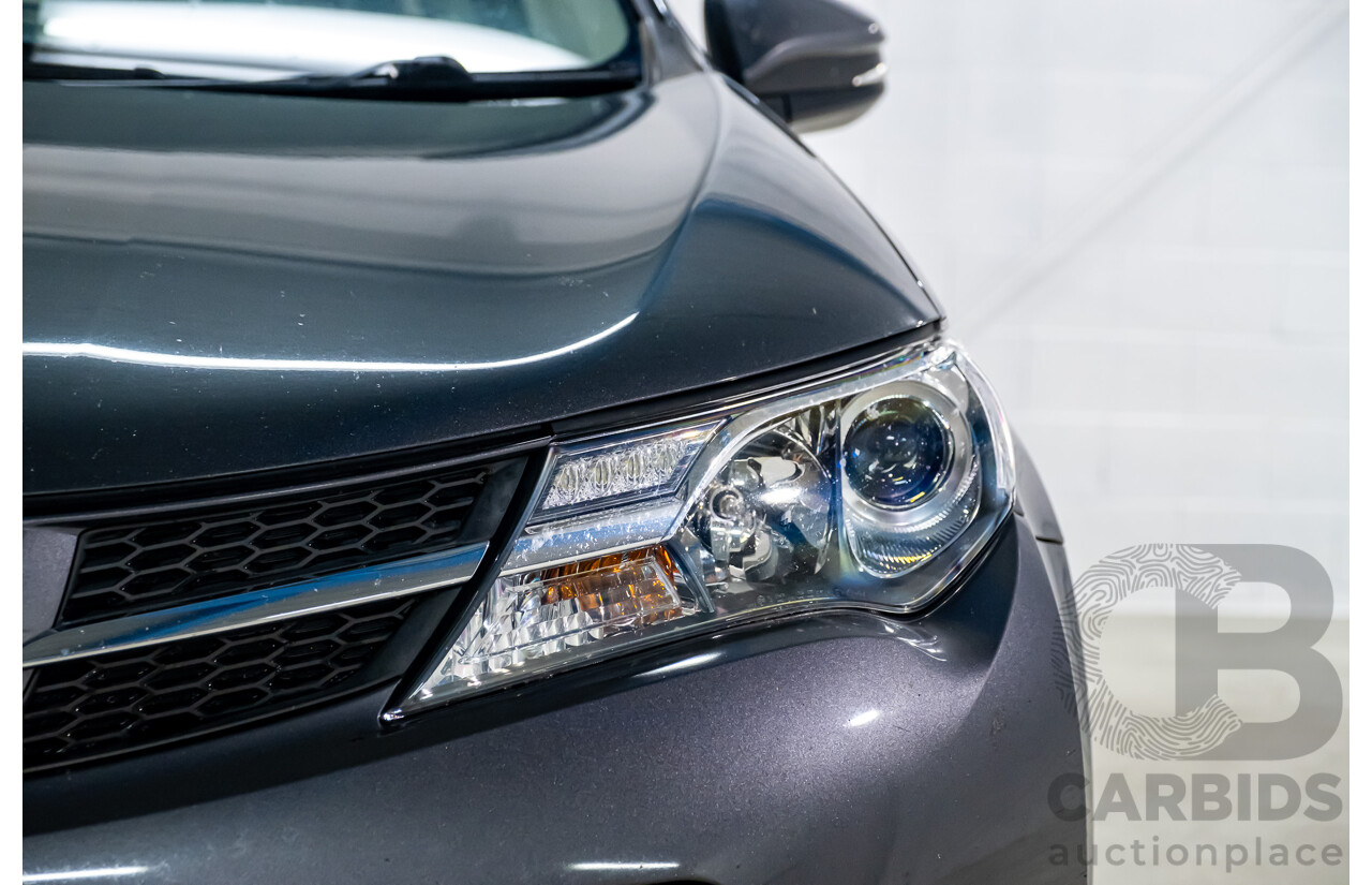 12/2014 Toyota Rav4 GX (4x4) ALA49R 4d Wagon Metallic Grey Turbo Diesel 2.2L