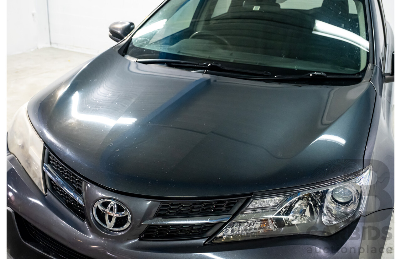 12/2014 Toyota Rav4 GX (4x4) ALA49R 4d Wagon Metallic Grey Turbo Diesel 2.2L