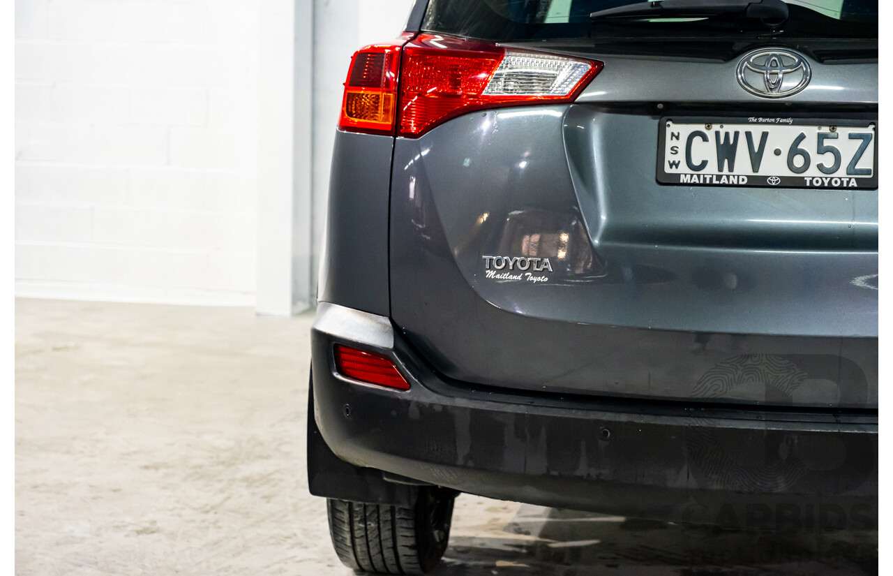12/2014 Toyota Rav4 GX (4x4) ALA49R 4d Wagon Metallic Grey Turbo Diesel 2.2L