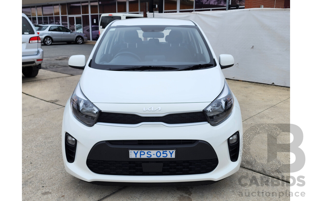 08/2021 Kia Picanto S (PE) FWD JA MY21 5D Hatchback White 1.2L