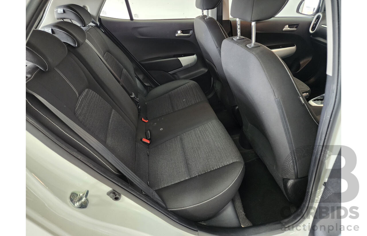 08/2021 Kia Picanto S (PE) FWD JA MY21 5D Hatchback White 1.2L