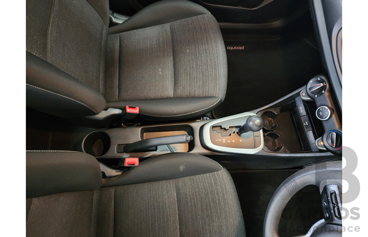 08/2021 Kia Picanto S (PE) FWD JA MY21 5D Hatchback White 1.2L