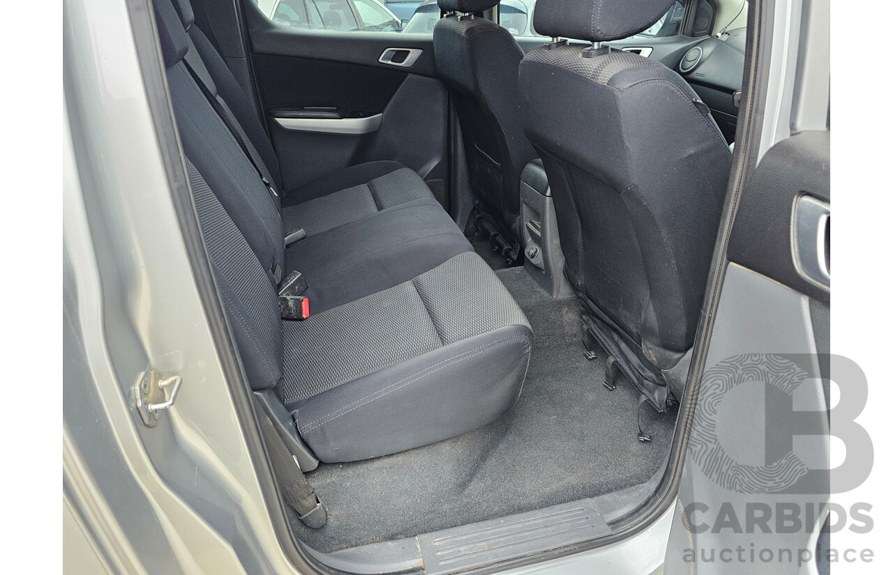 2/2014 Mazda Bt50 XTR (4x4) MY13 Dual Cab Utility Silver 3.2L
