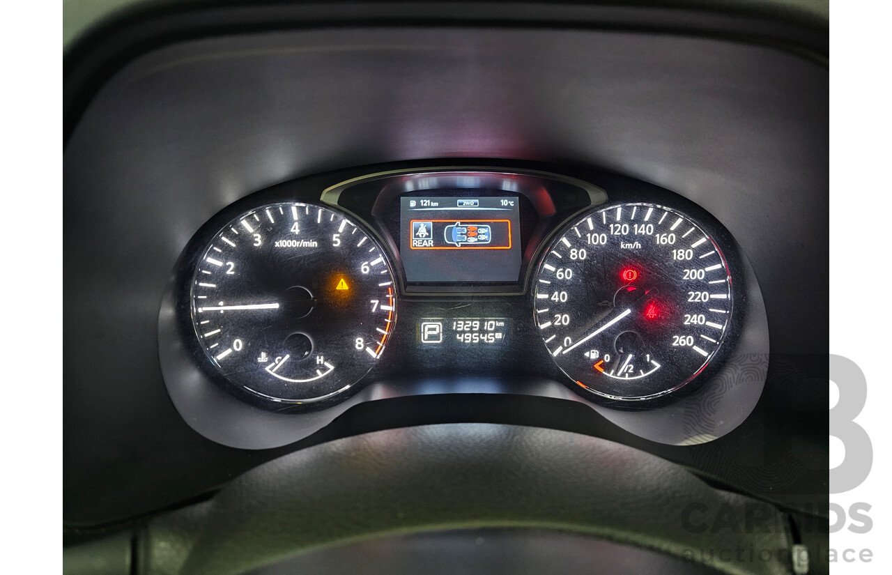 7/2014 Nissan Pathfinder ST (4x4) R52 4d Wagon White 3.5L