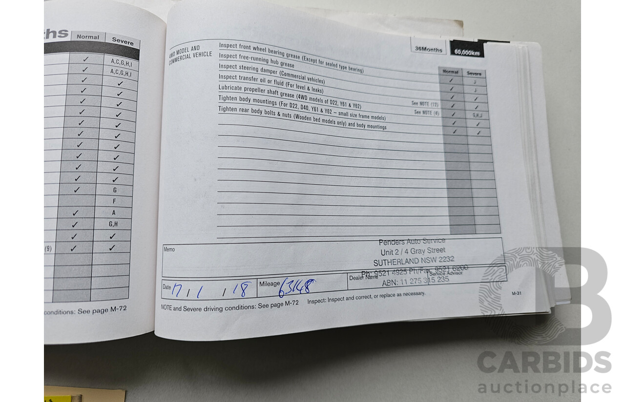 7/2014 Nissan Pathfinder ST (4x4) R52 4d Wagon White 3.5L