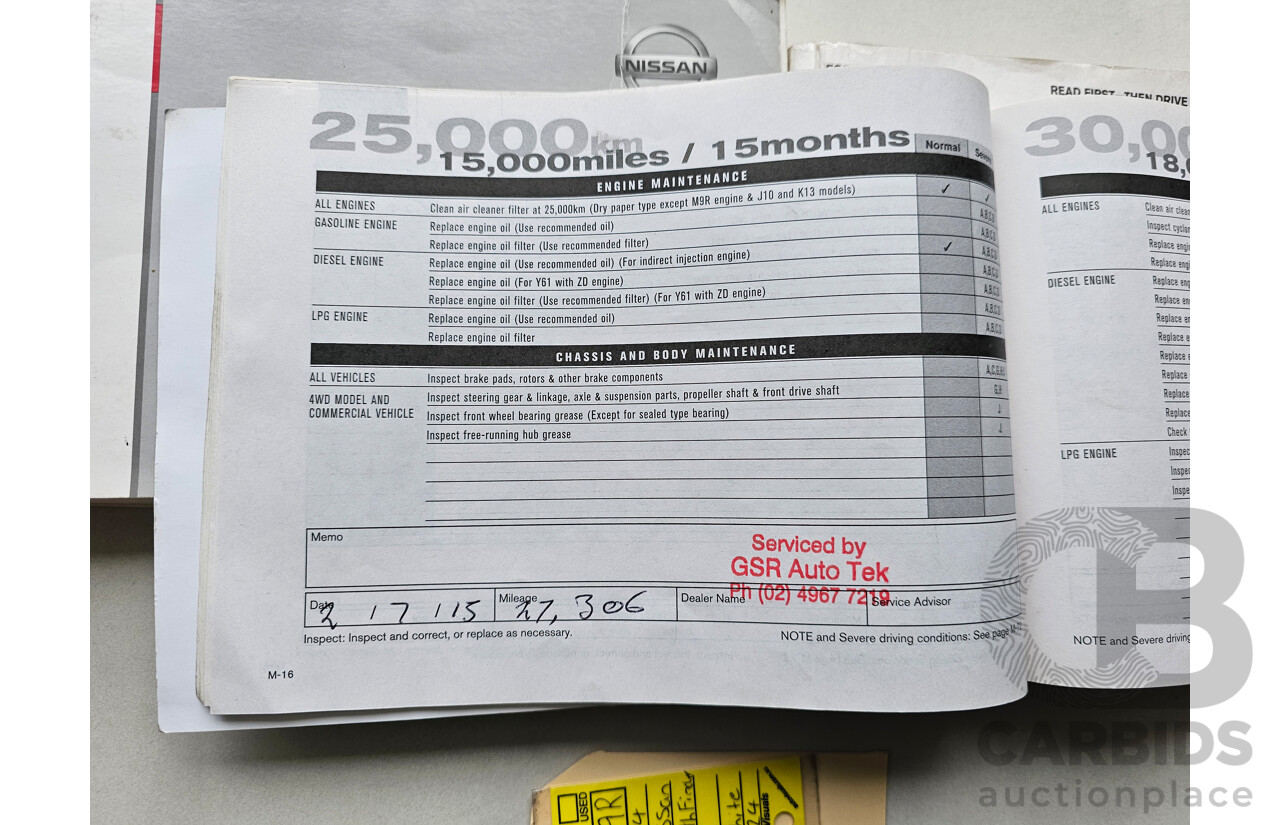 7/2014 Nissan Pathfinder ST (4x4) R52 4d Wagon White 3.5L