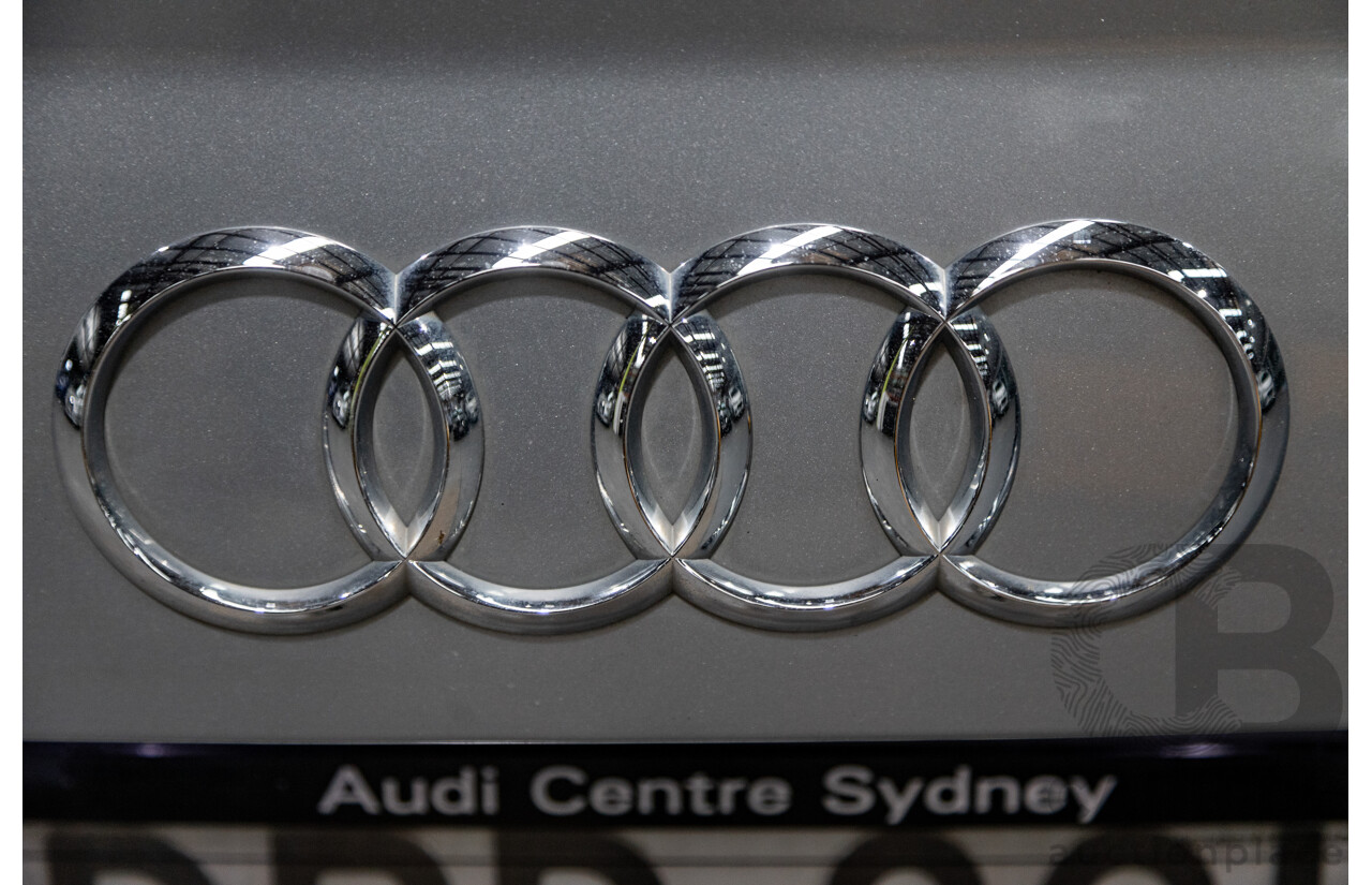 3/2017 Audi Q7 3.0 TDI Quattro (AWD) 4M 4d Wagon Florett Silver Metallic Turbo Diesel V6 3.0L - 7 Seater