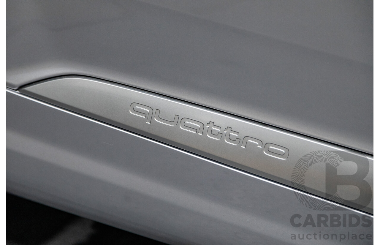 3/2017 Audi Q7 3.0 TDI Quattro (AWD) 4M 4d Wagon Florett Silver Metallic Turbo Diesel V6 3.0L - 7 Seater