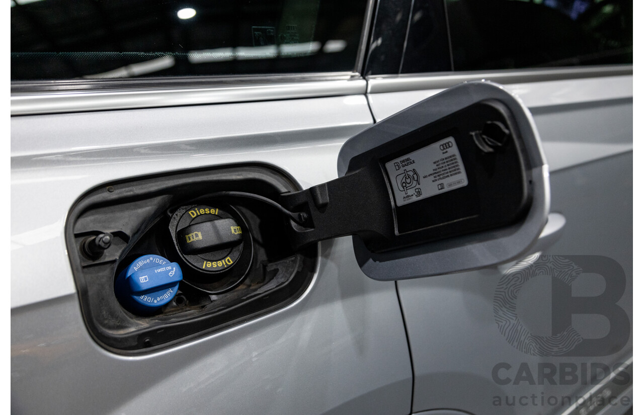 3/2017 Audi Q7 3.0 TDI Quattro (AWD) 4M 4d Wagon Florett Silver Metallic Turbo Diesel V6 3.0L - 7 Seater