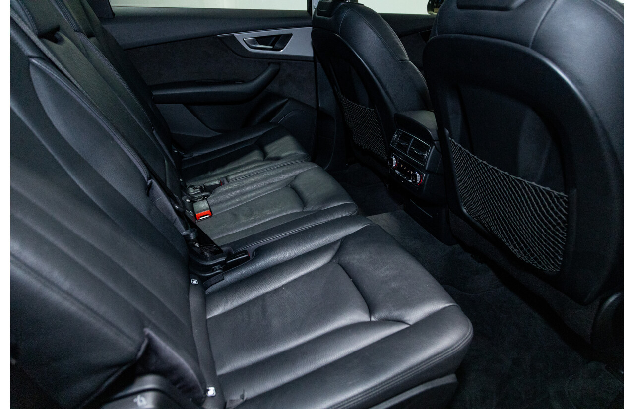 3/2017 Audi Q7 3.0 TDI Quattro (AWD) 4M 4d Wagon Florett Silver Metallic Turbo Diesel V6 3.0L - 7 Seater