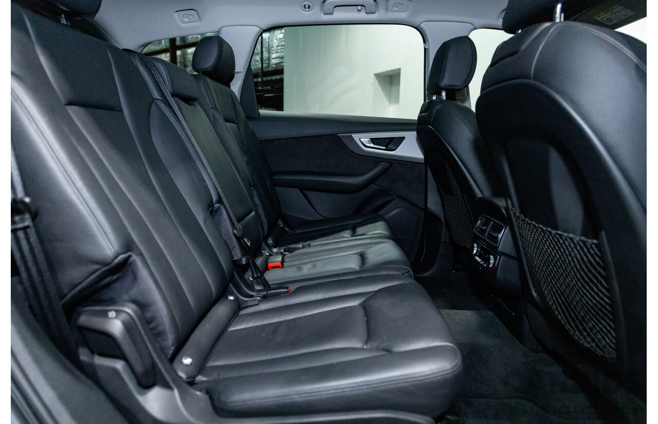 3/2017 Audi Q7 3.0 TDI Quattro (AWD) 4M 4d Wagon Florett Silver Metallic Turbo Diesel V6 3.0L - 7 Seater